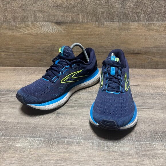 Brooks Glycern 19 Blue Athletic Shoes Men's Size 11 - Picture 1 of 8